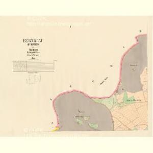 Bernklau (Pernklo) - c0168-1-001 - Kaiserpflichtexemplar der Landkarten des stabilen Katasters