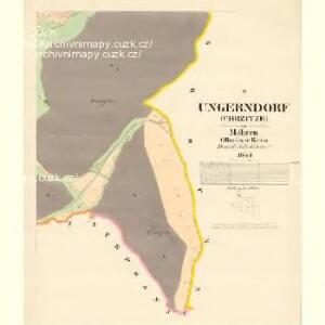 Ungerndorf (Uhrzitze) - m3201-1-004 - Kaiserpflichtexemplar der Landkarten des stabilen Katasters