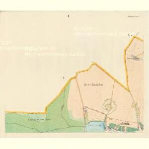 Ladowitz - c3851-1-001 - Kaiserpflichtexemplar der Landkarten des stabilen Katasters