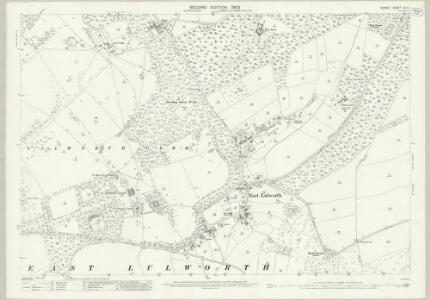 Dorset LV.2 (includes: Coombe Keynes; East Lulworth; Tyneham) - 25 Inch Map