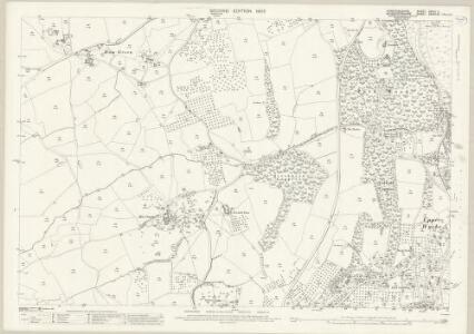 Herefordshire XXXVI.2 (includes: Colwall; Great Malvern; Malvern Wells; Mathon; West Malvern) - 25 Inch Map