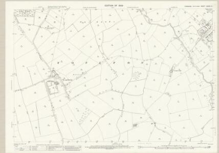 Yorkshire CXXXIX.10 (includes: Aldwark; Alne; Linton Upon Ouse; Tollerton; Youlton) - 25 Inch Map