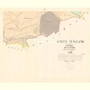Ober Augezd - m0835-1-004 - Kaiserpflichtexemplar der Landkarten des stabilen Katasters