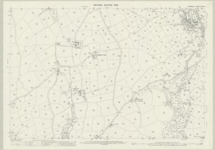 Cornwall LXXVI.9 (includes: Helston; Sithney) - 25 Inch Map
