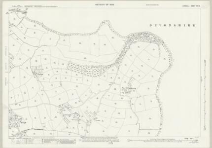 Cornwall XVII.6 (includes: Launceston; Lawhitton Rural; Lifton) - 25 Inch Map