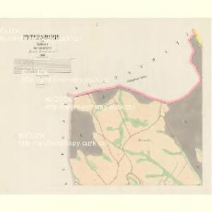 Petersdorf - c5725-1-001 - Kaiserpflichtexemplar der Landkarten des stabilen Katasters