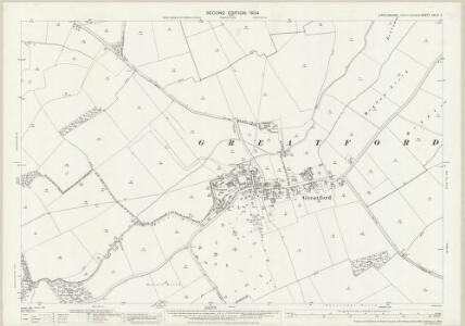 Lincolnshire CXLVI.11 (includes: Barholm and Stowe; Braceborough and Wilsthorpe; Greatford) - 25 Inch Map