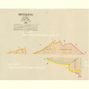 Metzling - c4540-1-001 - Kaiserpflichtexemplar der Landkarten des stabilen Katasters
