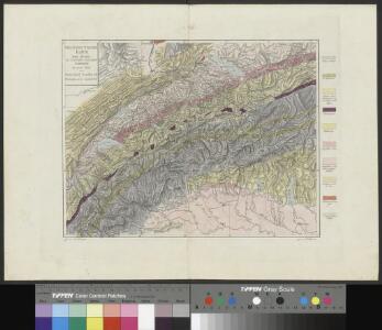 Geognostische Karte der Alpen in Savoyen und der Schweitz in einem Theile von Deutschland, Frankreich, Piemont und der Lombardei