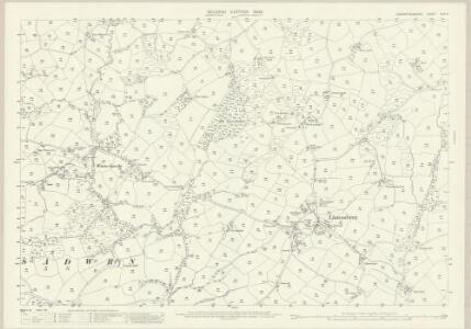 Carmarthenshire XXVI.6 (includes: Llansadwrn; Llanwrda) - 25 Inch Map