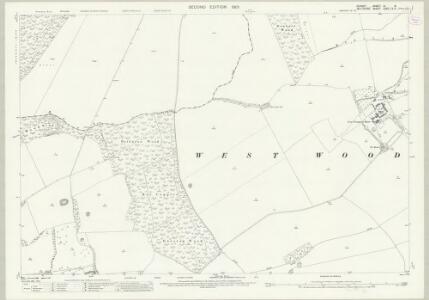 Dorset IX.8 (includes: Bower Chalke; Pentridge; Sixpenny Handley; Wimborne St Giles) - 25 Inch Map
