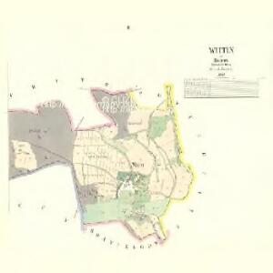 Wittin - c8626-1-002 - Kaiserpflichtexemplar der Landkarten des stabilen Katasters