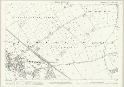 Lincolnshire LXXIX.15 (includes: Blankney; Metheringham) - 25 Inch Map