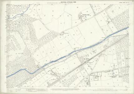 Surrey XVII.2 (includes: Byfleet; Chertsey; Horsell) - 25 Inch Map