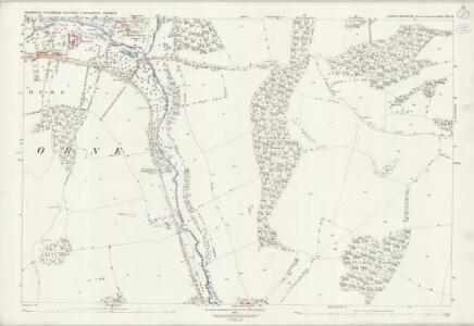 Gloucestershire XXXV.14 (includes: Chedworth; Colesbourne; Rendcombe; Withington) - 25 Inch Map