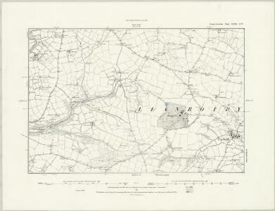Carmarthenshire XXIV.NE - OS Six-Inch Map