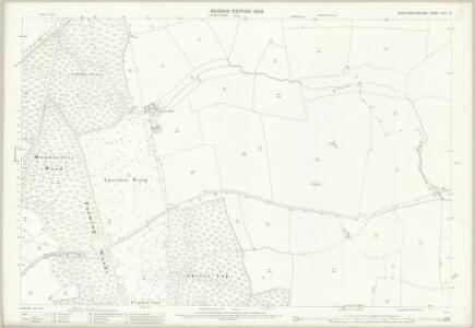 Northamptonshire XVIII.10 (includes: Aldwincle; Benefield; Brigstock) - 25 Inch Map