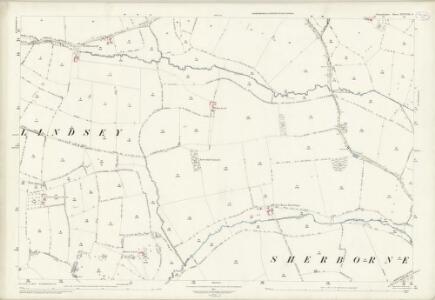Warwickshire XXXVIII.4 (includes: Budbrooke; Fulbrook; Norton Lindsey; Sherbourne; Snitterfield; Warwick) - 25 Inch Map