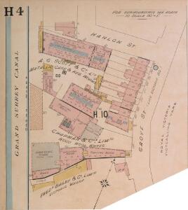 Insurance Plan of London East South East District Vol. H: sheet 4-1
