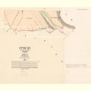 Rzemin - c2404-1-004 - Kaiserpflichtexemplar der Landkarten des stabilen Katasters