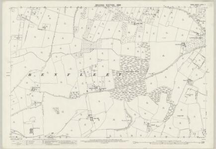 Essex (1st Ed/Rev 1862-96) LXXVII.7 (includes: Hadleigh; South Benfleet) - 25 Inch Map