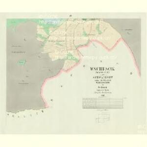Wschesok (Wssesok) - c8905-1-004 - Kaiserpflichtexemplar der Landkarten des stabilen Katasters