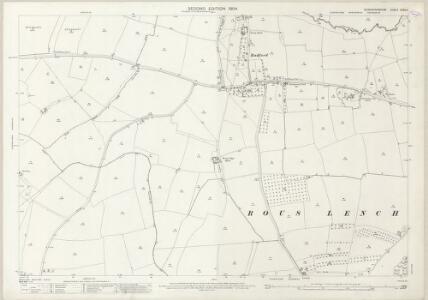 Worcestershire XXXV.6 (includes: Abberton; Inkberrow; Kington; Rous Lench) - 25 Inch Map