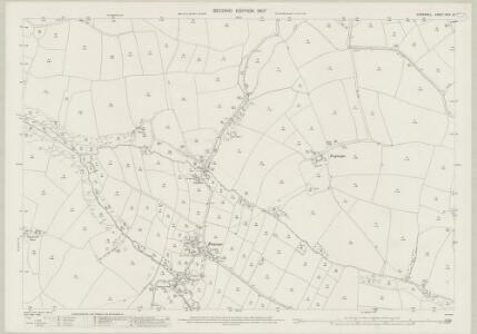 Cornwall XXIV.10 (includes: St Ervan; St Eval; St Merryn) - 25 Inch Map