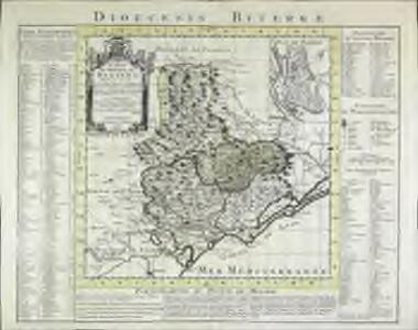 Carte du diocese de Beziers