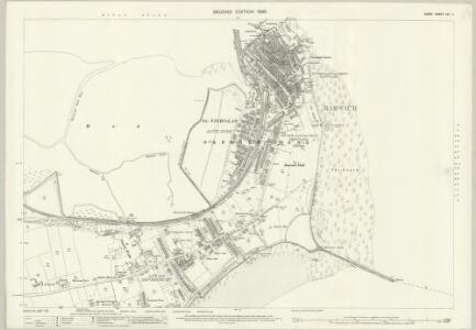 Essex (1st Ed/Rev 1862-96) XXI.11 (includes: Harwich) - 25 Inch Map