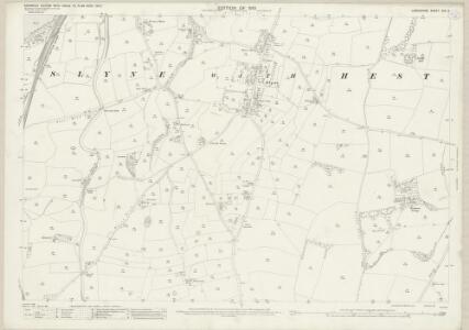Lancashire XXX.3 (includes: Halton; Slyne With Hest) - 25 Inch Map