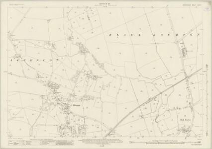 Oxfordshire XXXVII.1 (includes: Alvescot; Black Bourton) - 25 Inch Map