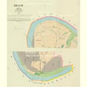 Branow - c0471-1-001 - Kaiserpflichtexemplar der Landkarten des stabilen Katasters