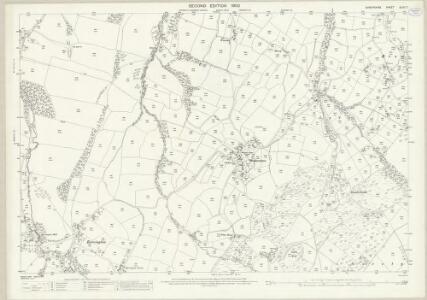 Shropshire XLVII.7 (includes: Chirbury; Worthen) - 25 Inch Map