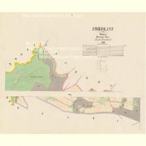 Priedlanz - c6168-1-001 - Kaiserpflichtexemplar der Landkarten des stabilen Katasters