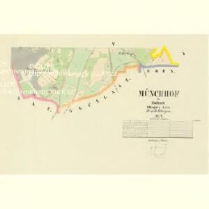 Münchhof - c4704-2-003 - Kaiserpflichtexemplar der Landkarten des stabilen Katasters