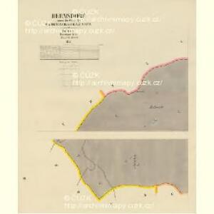 Hermsdorf - c1832-1-001 - Kaiserpflichtexemplar der Landkarten des stabilen Katasters