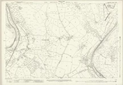 Glamorgan XXXIV.4 (includes: Betws Tir Iarll; Llandyfodwg; Llangeinwyr) - 25 Inch Map