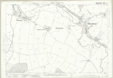 Gloucestershire IV.7 (includes: Alderminster; Preston on Stour; Whitchurch) - 25 Inch Map