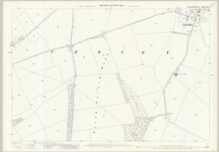 Gloucestershire XLIII.11 (includes: Ampney Crucis; North Cerney) - 25 Inch Map