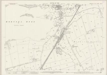 Yorkshire CXCVII.7 (includes: Hornsea; Mappleton) - 25 Inch Map