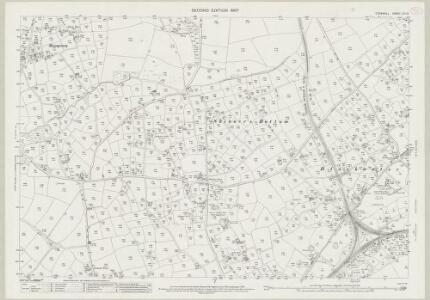 Cornwall LVI.12 (includes: Chacewater; St Agnes) - 25 Inch Map