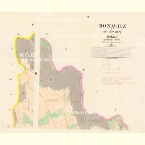 Donawitz - c7223-1-003 - Kaiserpflichtexemplar der Landkarten des stabilen Katasters