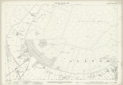 Cumberland XXXIV.5 (includes: Alston with Garrigill) - 25 Inch Map
