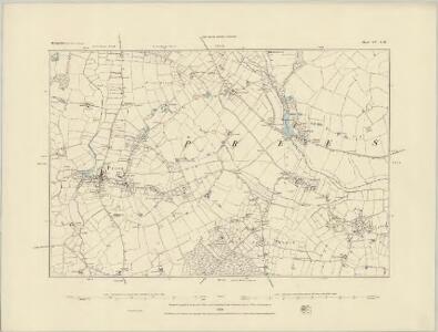 Shropshire XV.SE - OS Six-Inch Map
