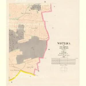 Wottawa - c5591-1-004 - Kaiserpflichtexemplar der Landkarten des stabilen Katasters