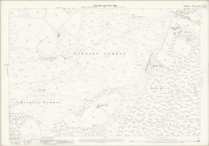 Hampshire and Isle of Wight XII.8 (includes: Hawley; Yateley) - 25 Inch Map