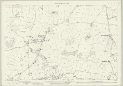 Somerset XI.11 (includes: Butcombe; Wrington) - 25 Inch Map