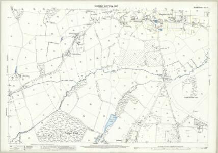 Surrey XLII.4 (includes: Lingfield; Tandridge) - 25 Inch Map