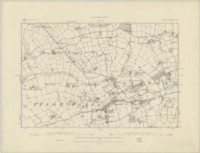Suffolk XXXVIII.SW - OS Six-Inch Map
